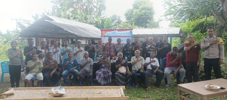 Jumat Curhat, Kasat Binmas Ajak Masyarakat Nelle Ciptakan Kamtibmas Yang Lebih Baik