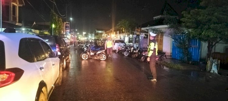 Patroli Masjid oleh Sat Lantas Polres Sikka Berjalan Lancar dan Aman