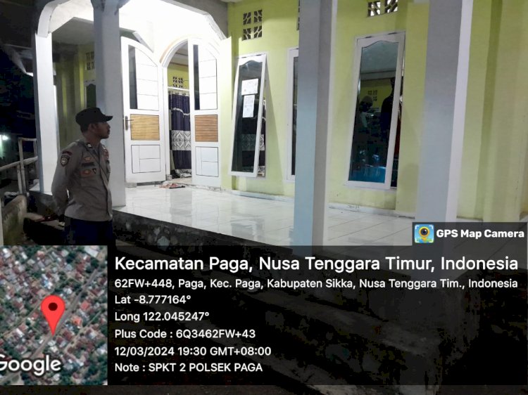 Suksesnya Patroli Sholat Tarawih Polsek Paga, Polres Sikka Meningkatkan Ketertiban dan Kondusifitas Kamtibmas