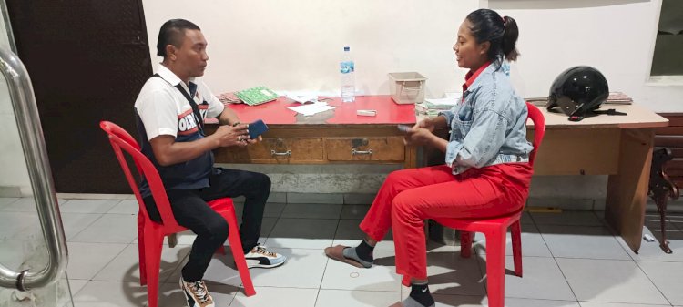 Sat Reskrim Polres Sikka Memeriksa Kelayakan BBM di Depot SPBU untuk Menjamin Keamanan Mudik