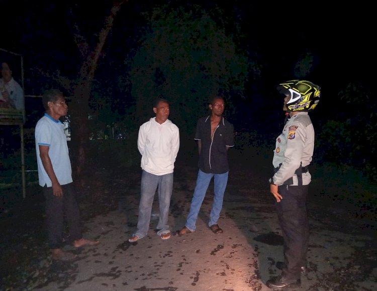 Polsek Waigete, Polres Sikka, Gelar Patroli Rutin untuk Tingkatkan Keamanan dan Ketertiban Wilayah