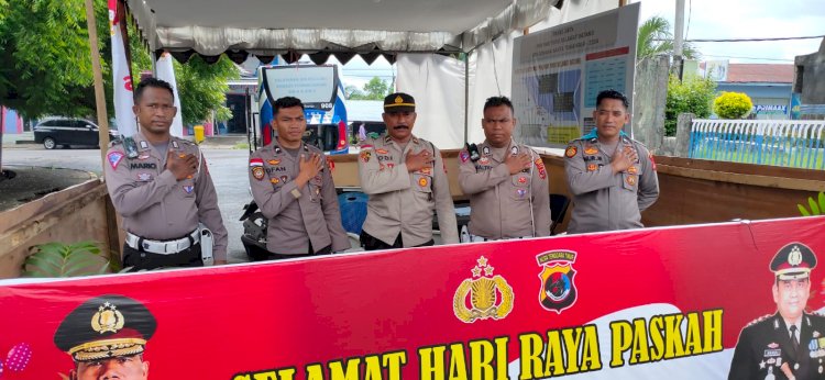 Tugu Selamat Datang Tetap Aman Selama Operasi Semana Santa 2024: Komitmen Polres Sikka untuk Kemanan Masyarakat