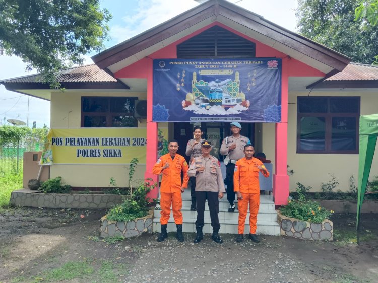 Operasi Ketupat Turangga 2024: Patroli Bersinergi di Bandara Frans Seda Maumere