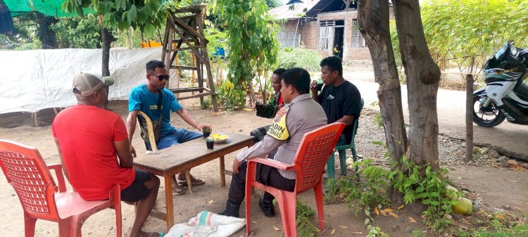 Wujudkan Sinergitas Dengan Warga, Bhabinkamtibmas Rutin Laksanakan Sambang