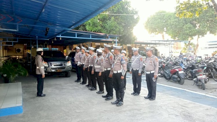 SAT LANTAS MELAKSANAAN KEGIATAN PENERTIBAN RANMOR DI WILAYAH HUKUM POLRES SIKKA