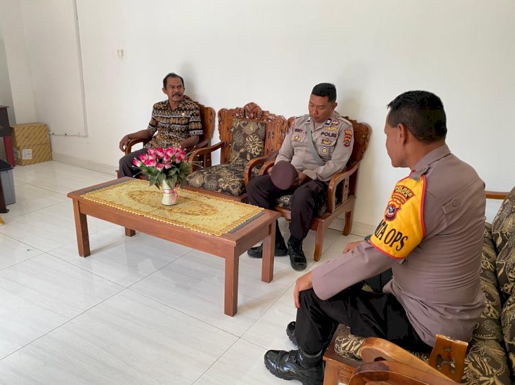 Kunjungan Silaturahmi Satuan Binmas Polres Sikka ke Kantor Bupati Sikka: Memperkuat Sinergi dalam Pemeliharaan Kamtibmas