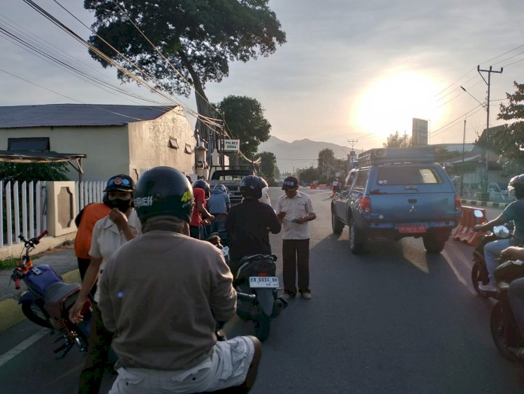 PELAKSANAAN KEGIATAN PENERTIBAN RANMOR DI WILAYAH HUKUM POLRES SIKKA