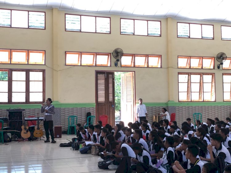 Sat Lantas Polres Sikka Gelar