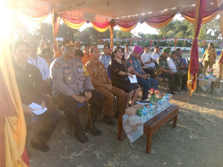 Kapolres Sikka Hadiri Perayaan Hari Ulang Tahun Koperasi Nasional ke-77 Tahun 2024 di Kabupaten Sikka