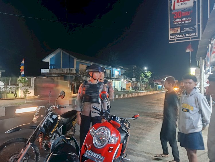 Turjawali Sat Samapta Polres Sikka Laksanakan Patroli Perintis Presisi Dan KRYD Jaga Sitkamtibmas Kondusif