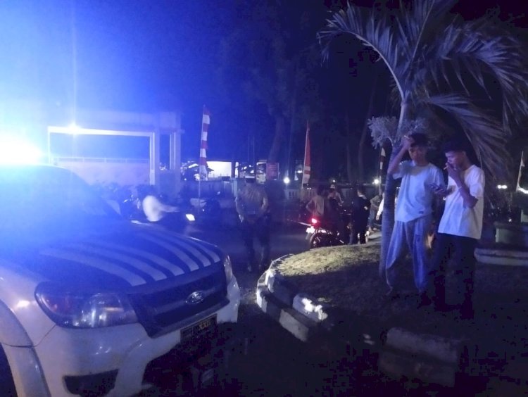 Cegah Kecelakaan dan pelanggaran, Sat Lantas Laksanakan Patroli Lampu Biru di Wilayah Hukum Polres Sikka