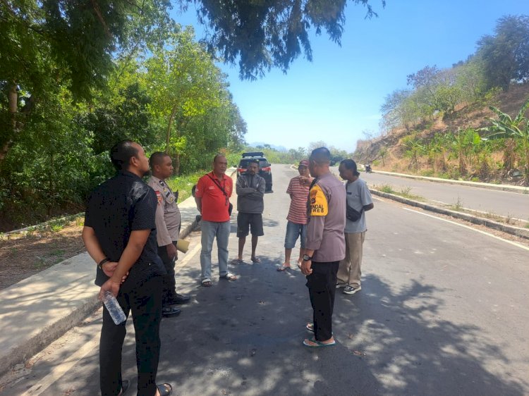 POLRES SIKKA MONITORING LOKASI BLAYER KEMERDEKAAN OTOMOTIF R2