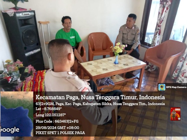 KEGIATAN PATROLI OLEH PIKET JAGA SPKT REGU I POLSEK PAGA