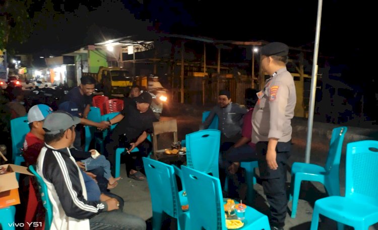 KEGIATAN PATROLI KAMTIBMAS OLEH PIKET JAGA SPKT REGU I POLSEK ALOK POLRES SIKKA.
