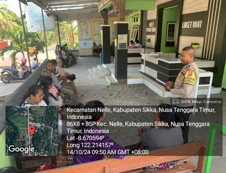 KEGIATAN PATROLI RUTIN OLEH PIKET JAGA SPKT REGU III POLSEK NELLE POLRES SIKKA.