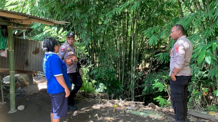 KEGIATAN PATROLI RUTIN OLEH PIKET JAGA SPKT REGU II POLSEK NITA POLRES SIKKA.