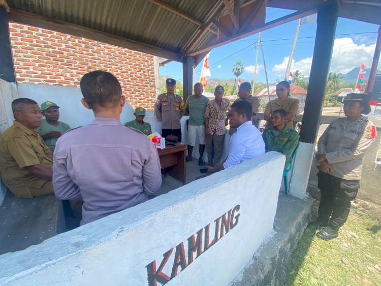KEGIATAN PATROLI PENGAKTIFAN DAN PANTAU KEGIATAN SATKAMLING