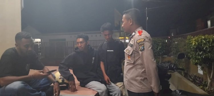 KEGIATAN PATROLI KAMTIBMAS OLEH PIKET JAGA SPKT REGU III POLSEK ALOK POLRES SIKKA.