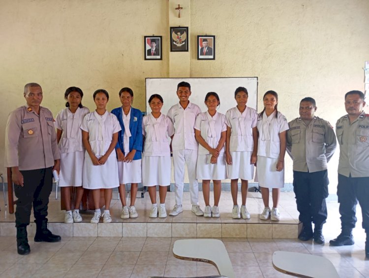 KAPOLSEK LELA LAKSANAKAN KOORDINASI DAN SOSIALISASI REKRUTMEN TERPADU ANGGOTA POLRI TAHUN ANGGARAN 2025