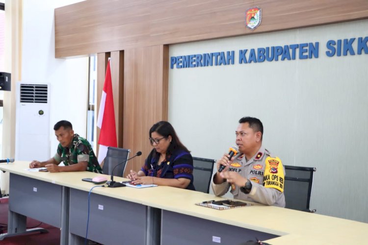 Kabupaten Sikka Tetapkan Status Siaga Dampak Abu Vulkanik Gunung Lewotobi, Ribuan Warga Mengungsi