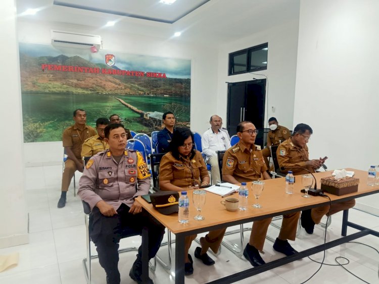 Hadiri Zoom Meeting Pengendalian Inflasi Tahun 2024: Fokus Antisipasi Bencana dan Stabilitas Ekonomi