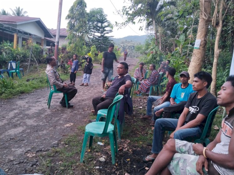 KASAT BINMAS POLRES SIKKA LAKSANAKAN HIMBAUAN DAN PENGGALANGAN(COOLING SYSTEM)