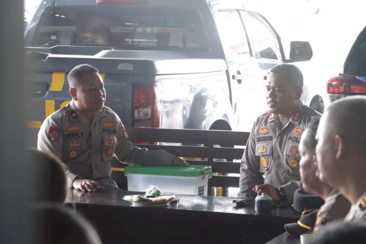 Perkuat Soliditas, Polres Sikka Gelar Coffee Morning Penuh Keakraban