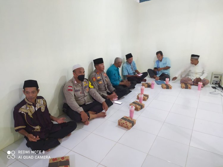 Polsek Kewapante Polres Sikka Laksanakan kegiatan koordinasi Menjaga Kamtibmas menjelang Malam Takbiran dan Sholat Idul Fitri