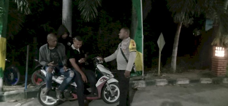PERSONIL POLSEK NITA LAKSANAKAN PATROLI DAM HIMBAUAN PREMANISME DAN KDRT