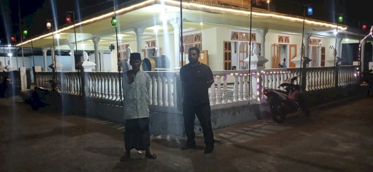 Monitoring dan Pengamanan Pelaksanaan Kegiatan Sholat Tarawih dan Witir di Masjid dalam Wilayah Hukum Polsek Kewapante
