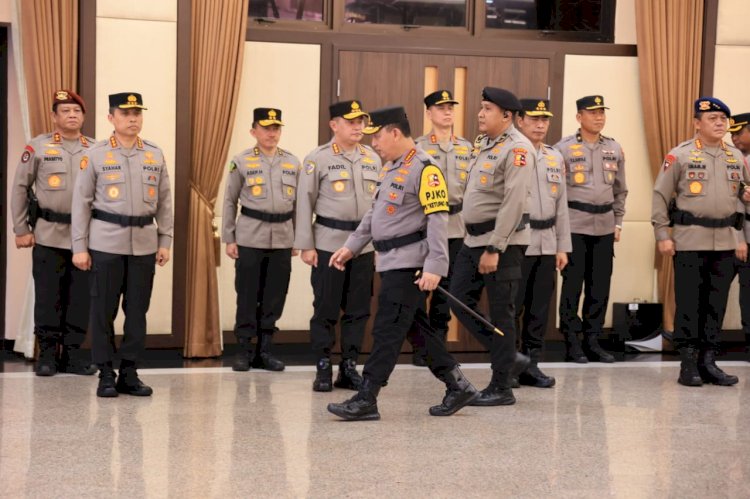 Kapolri Pimpin Korps Raport 38 Pati Polri Termasuk Dua Jenderal Bintang Tiga