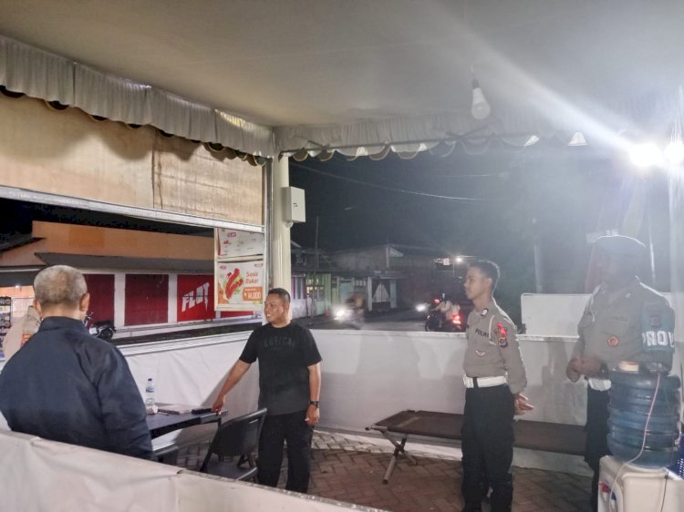 PENGAMANAN POS PAM BERU DALAM RANGKA OPERASI KETUPAT TURANGGA TAHUN 2025