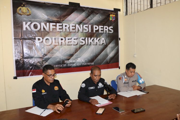 Dua Anggota Polres Sikka Dipecat Tak Hormat, Kapolres: Kami Tidak Tolerir Pelanggaran Hukum dan Etika