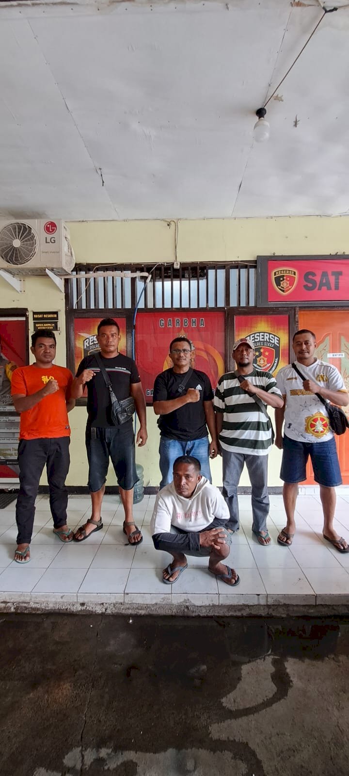 TIM RESKRIM POLRES SIKKA BERHASIL TANGKAP PELAKU PENGANIAYAAN