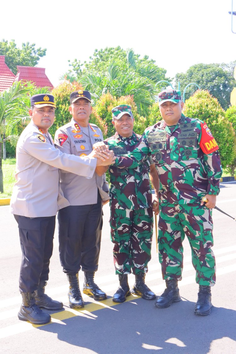 Kapolda NTT dan Pangdam IX/Udayana Tinggalkan Maumere: Sinergitas TNI-Polri Tampil Kokoh