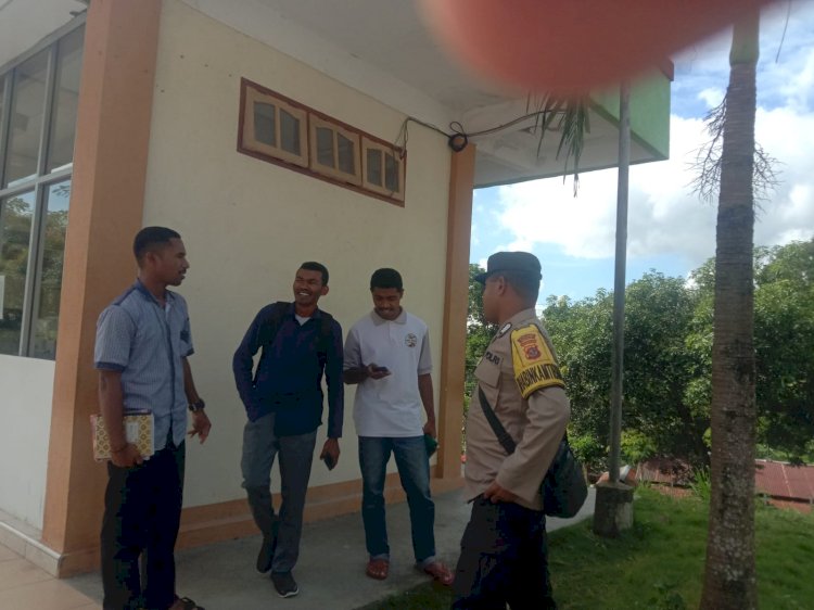 Polsek Nita Polres Sikka Intesifkan Upaya Pemberantasan Premanisme Melalui Sambang Dan Patroli Rutin.