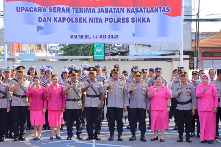 Selamat Bertugas di Tempat yang Baru, AKP Ranta Yuda Tupong dan IPTU Yermi Yacob Bastian Soludale