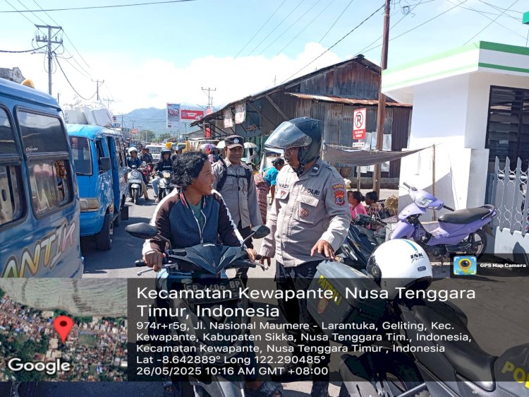 KEGIATAN PATROLI RUTIN POLSEK KEWAPANTE