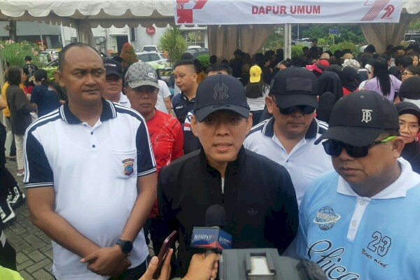 Car Free Day Sambut Hari Bhayangkara ke-79, Polda Sulut Gelar Bakti Kesehatan hingga Dapur Umum