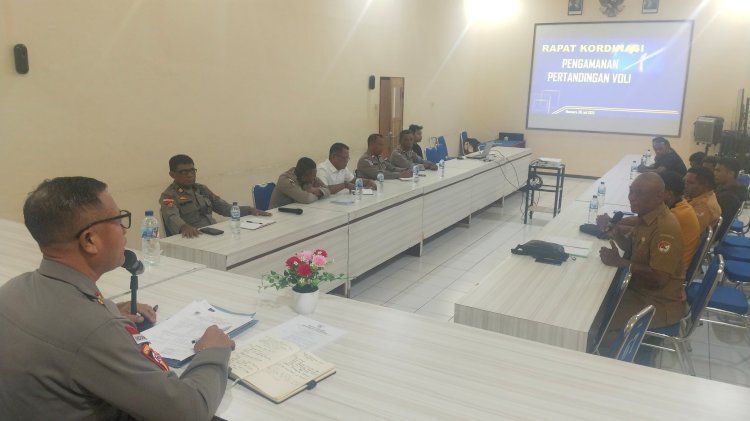 Polres Sikka Matangkan Keamanan dan Legalitas Kejurda Grasstrack 2025 di Magepanda