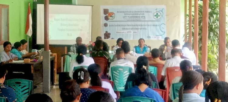 POLRI UNTUK MASYARAKAT : RAPAT KOORDINASI BIDANG KESEHATAN TAHUN 2025 TINGKAT KECAMATAN NITA