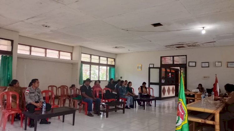 POLRI UNTUK MASYARAKAT : POLSEK NELLE MENGIKUTI KEGIATAN RAPAT PEMBENTUKAN PANITIA 17 AGUSTUS 2025 TINGKAT KECAMATAN NELLE TAHUN 2025