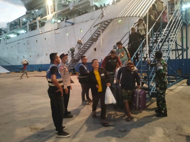 Sinergi Lintas Instansi Jaga Keamanan Pelabuhan L.Say Maumere