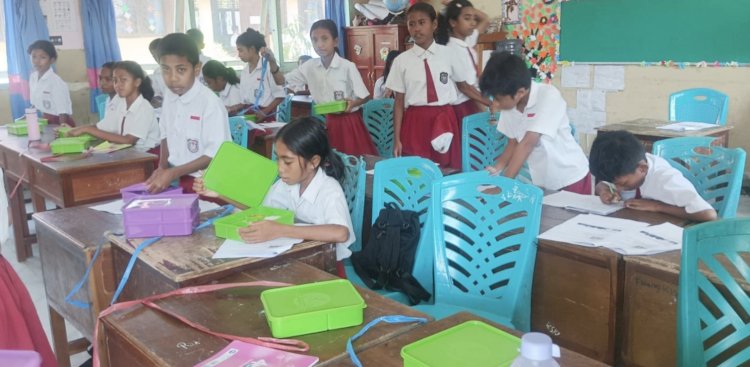 Penyaluran Program Makan Bergizi Gratis (MBG) Capai 2.762 Penerima di Kabupaten Sikka