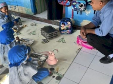 Ribuan Peserta Didik dan Keluarga Terima Makan Bergizi Gratis di Sikka