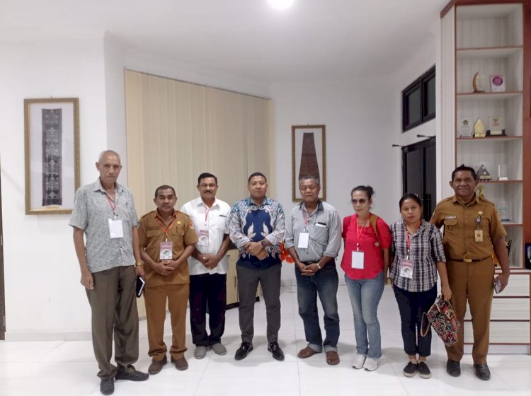 Koperasi Merah Putih Kota Uneng Jalin Koordinasi Strategis dengan Bupati Sikka, Perkuat Sinergi Program Unggulan Nasional