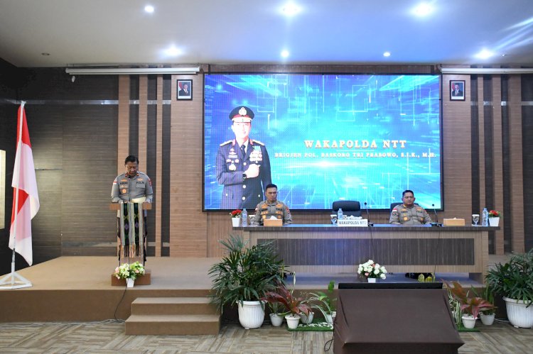 Rakernis Bidang Humas Polda NTT 2025: Sinergi Komunikasi Publik Menuju Indonesia Emas  Optimalisasi Manajemen Media Jadi Fokus Utama