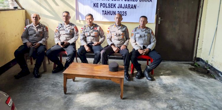 Bagren Polres Sikka Gelar Supervisi Realisasi Anggaran Tiga Polsek Hingga Juli 2025