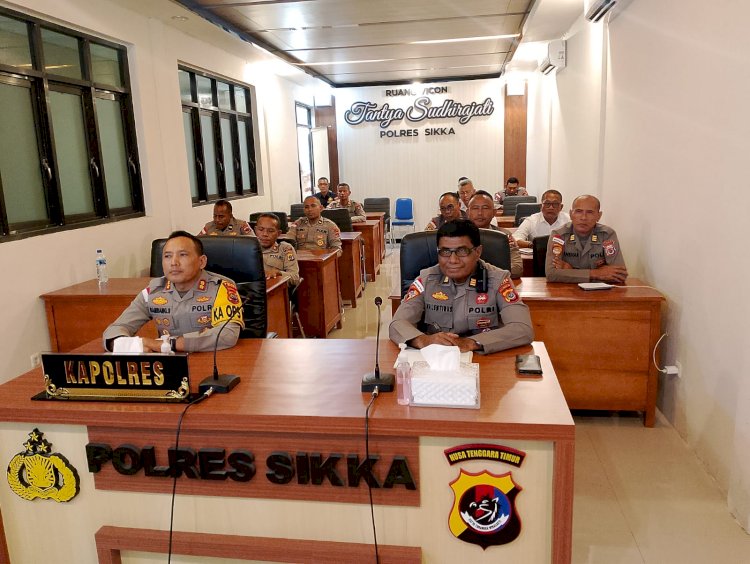 Polda NTT Laksanakan Rapat Evaluasi Program Ketahanan Pangan