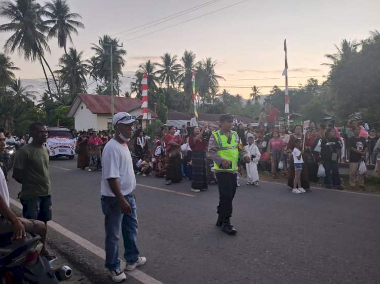SEMARAK KARNAVAL KEC.PAGA DALAM RANGKA MEMPERINGATI HUT RI KE-80 TAHUN 2025 DI KEC.PAGA, KAB.SIKKA